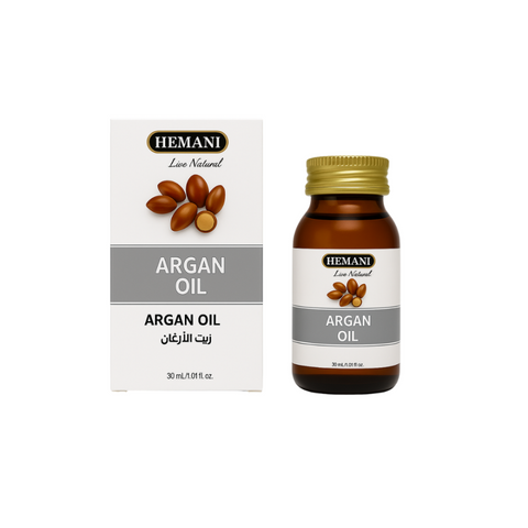 Hemani Arganöl 30 ml – Natürliches Pflegeöl für Haut, Haare & Massage
