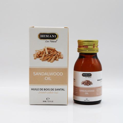 Hemani Sandelholz Öl 30 ml – Natürliches ätherisches Öl für Duft, Pflege & Aromatherapie
