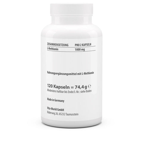 Methionin 500 mg (120 Kps)