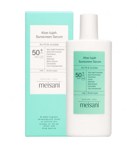 Meisani Aloe-lujah SPF50+ Sonnenschutz – Koreanische Gesichtspflege mit Aloe Vera | 50 ml