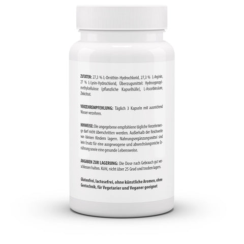 Arginin-Ornithin-Lysin + C + Zink (60 Kps)