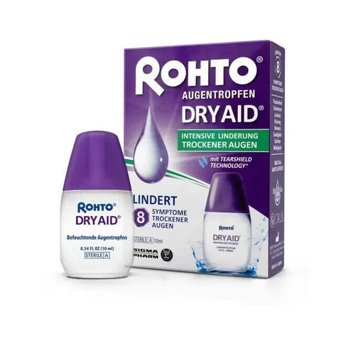 Rohto® Dry Aid® Augentropfen Schutz & Pflege für Ihre Augen Made in Japan !