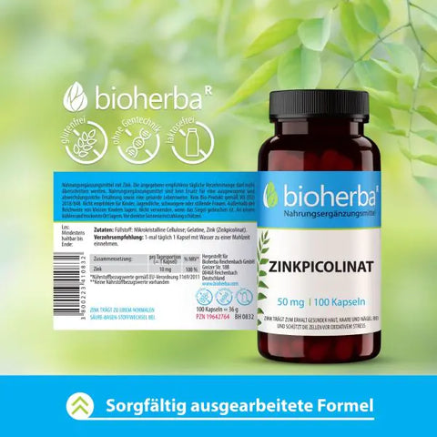 Zinkpicolinat 50 mg 100 Kapseln