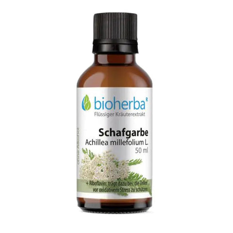 Schafgarbe Tinktur 50 ml – Achillea millefolium L. – Tropfen mit Vitamin B2