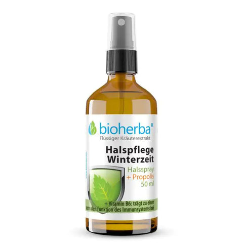 Halspflege Winterzeit Halsspray + Propolis 50 ml