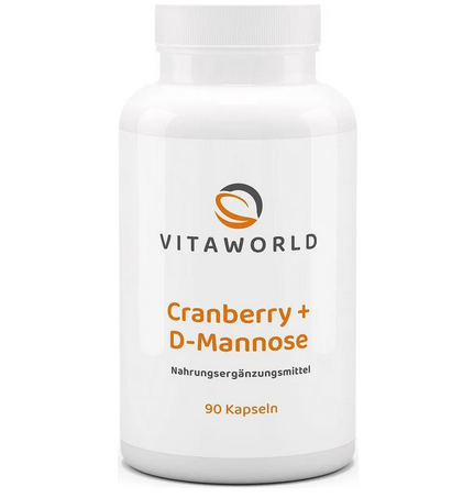Cranberry + D-Mannose (90 Kps)