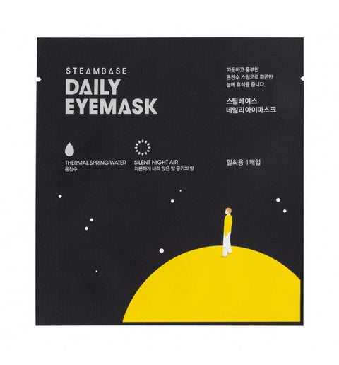 Steambase Daily Eyemask Silent Night Air – 1 Stück selbsterhitzende Augenmaske aus Korea