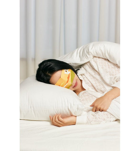 Steambase Daily Eyemask Soft Sunset – Selbsterhitzende koreanische Augenmaske mit entspannendem Sonnenuntergangsduft, 1 Stück
