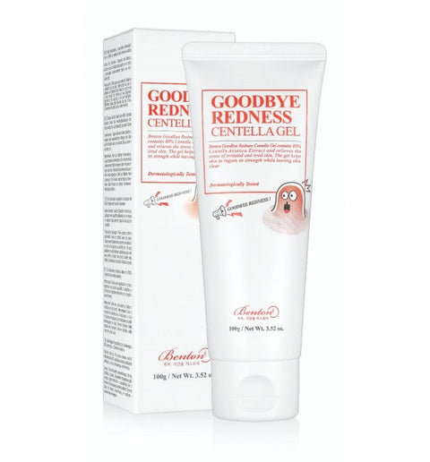 Benton Goodbye Redness Centella Gel 100g – Leichtes koreanisches Feuchtigkeitsgel mit 80% Tigergras für empfindliche Haut