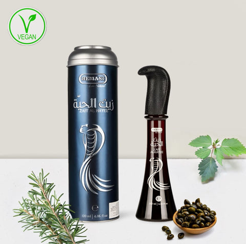 Hemani Schlangenöl 120 ml – Natürliches Pflegeöl für Haut & Haar, für Männer & Frauen