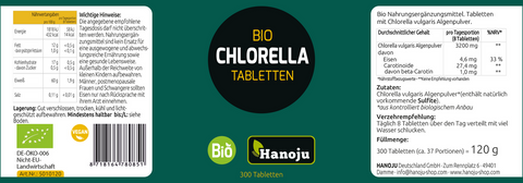 Bio Chlorella 400 mg 300 Tabletten
