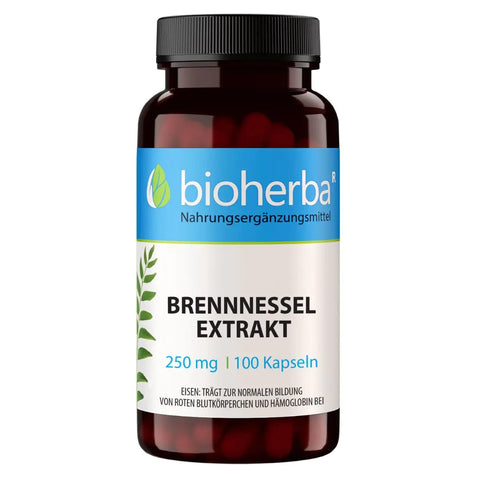 Brennnessel + Eisen – 100 Kapseln | Für Blutbildung & Immunsystem*