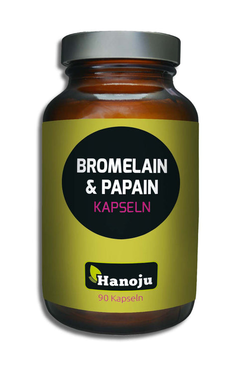 Bromelain + Papain 370 mg 90 Kapseln