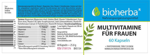 Multivitamine für Frauen 60 Kapseln