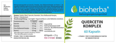 Quercetin Komplex 60 Kapseln