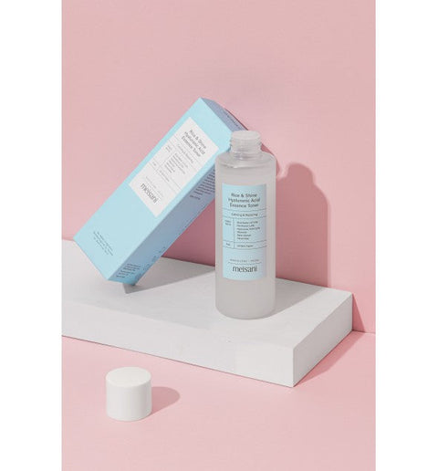 Meisani Rice and Shine Toner – Koreanischer Gesichtstoner mit Hyaluronsäure & Reiskleie | 150 ml