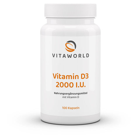 Vitamin D3 2000 I.U. (100 Kps)