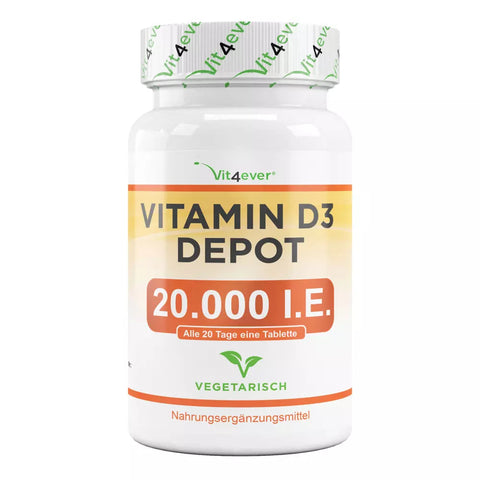 Vitamin D3 Depot 20.000 I.E. - 240 Tabletten