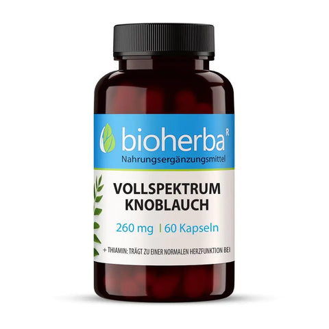 Vollspektrum Knoblauch 260 mg 60 Kapseln