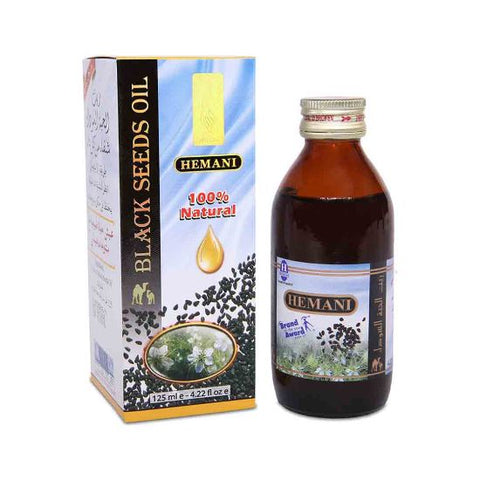 Schwarzkümmelöl 100% Rein – 125ml Hemani