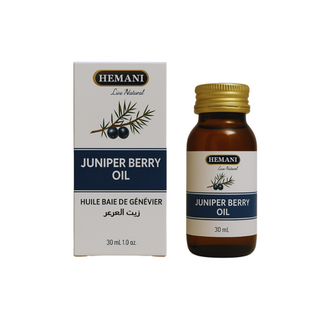 Hemani Wacholderbeeren Öl 30 ml – Wacholderbeeren-Kräuteröl - ätherisches Öl