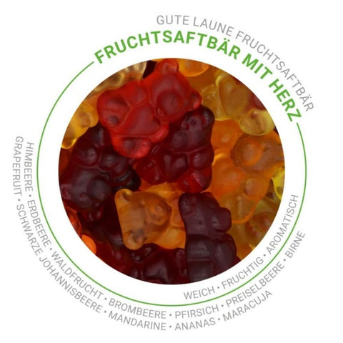 Fruchtgummi Fruchtsaftbär mit Herz 150 g