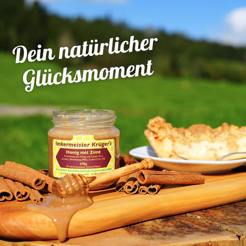 Honig mit Zimt – Naturprodukt 250g
