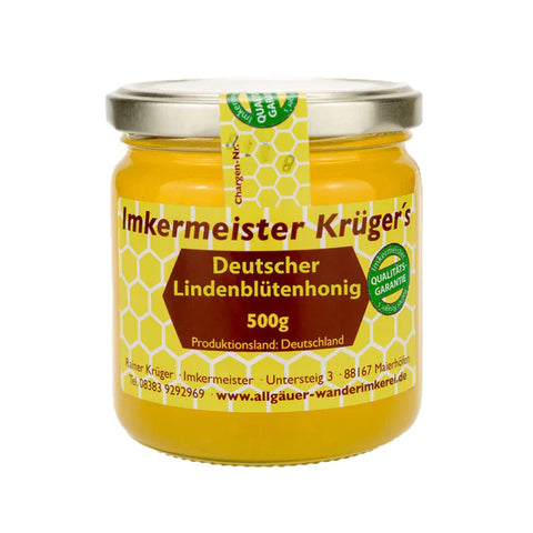 Deutscher Lindenblütenhonig – 100% Imker Naturprodukt 500g