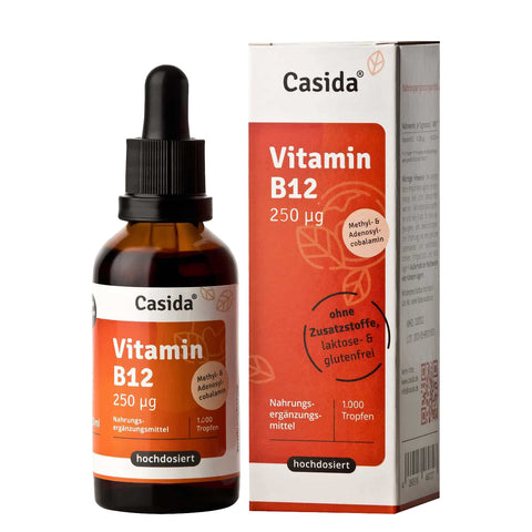 Casida Vitamin B12 Tropfen vegan