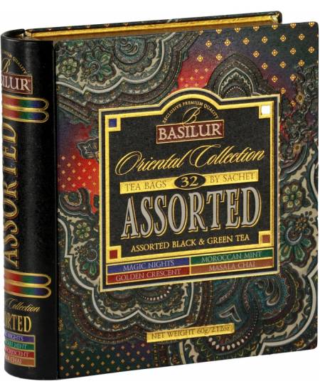 BASILUR Book Assorted Orient Blechverpackung 24x2g und 8x1,5g