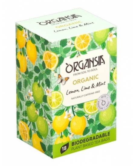 ORGANSIA BIO Lemon Lime & Mint Gastro-Teebeutel 18x1,8g