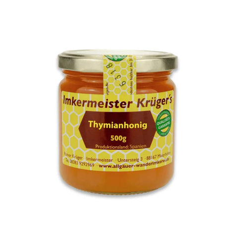 Thymianhonig – 100% Imker Naturprodukt 500g aus Spanien