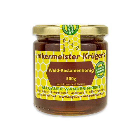 Wald-Kastanienhonig – 100% Imker Naturprodukt 500g aus Italien
