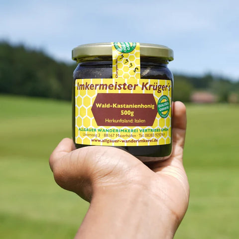 Wald-Kastanienhonig – 100% Imker Naturprodukt 500g aus Italien