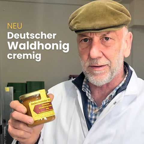Deutscher Waldhonig cremig – 100% Imker Naturprodukt 500g