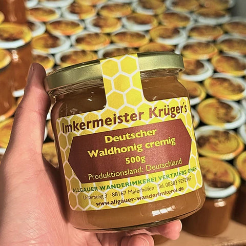 Deutscher Waldhonig cremig – 100% Imker Naturprodukt 500g