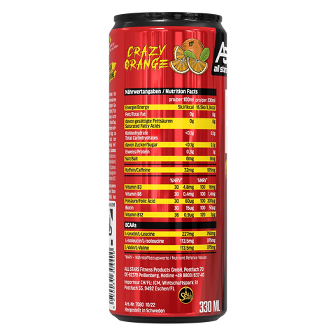 RAW INTENSITY ENERGY BOOSTER ORANGE inkl. Pfand