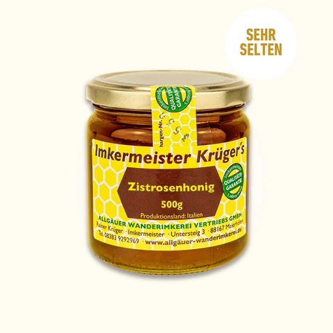 Zistrosenhonig (Wilde Zistrose) – 100% Imker Naturprodukt 500g