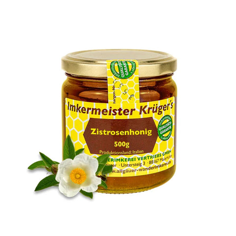 Zistrosenhonig (Wilde Zistrose) – 100% Imker Naturprodukt 500g