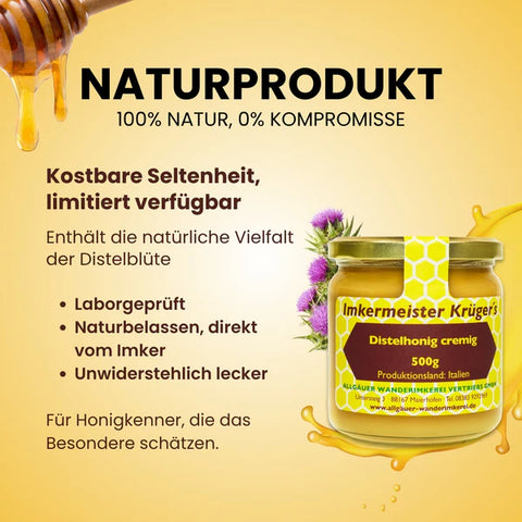 Distelhonig cremig 500g