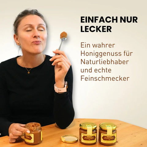 Honig mit gebrannten Mandeln 250g Naturprodukt