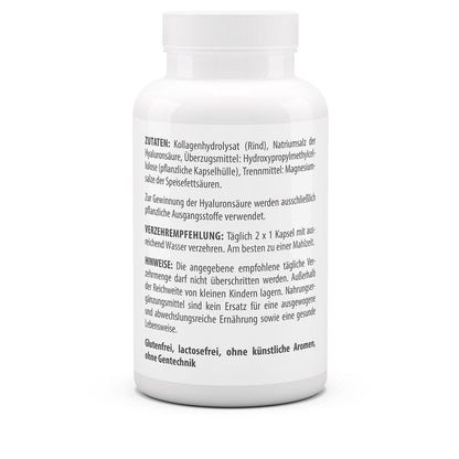 Hyaluronsäure - 100 mg - Kollagen - 400 mg - 120 - Kapseln - Nahrungsergänzungsmittel - Vlaneo - Shop - kaufen - Günstig - Für - Hautverjüngung-Hyaluronsäure - 100 mg - Kollagen - 400 mg - Nahrungsergänzungsmittel - Vlaneo - Shop - kaufen - Günstig - Kollagen Kapseln für Haut und Gelenke