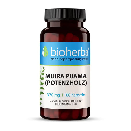 Muira - Puama - (Potenzholz) - 370 mg - Nahrungsergänzungsmittel - Vlaneo - Shop - kaufen - Günstig - Für - mehr - Energie