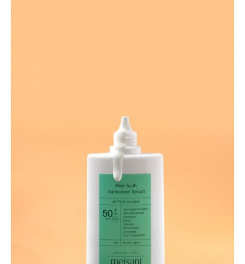 Meisani Aloe-lujah SPF50+ Sonnenschutz – Koreanische Gesichtspflege mit Aloe Vera | 50 ml
