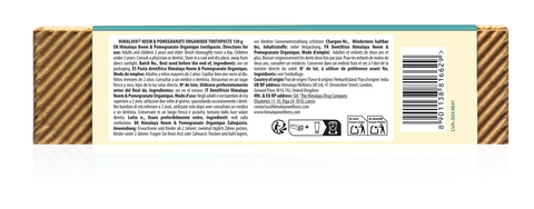 Himalaya Botanique Neem & Granatapfel Zahnpasta - 150 g