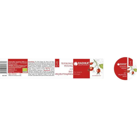 Trockenes Peeling mit Bio-Hagebuttensamen 45 g
