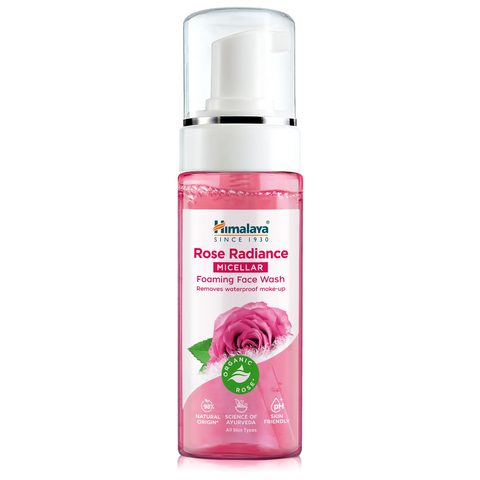 Himalaya Rose Radiance Mizellare Schaumende Gesichtsreinigung - 150ml