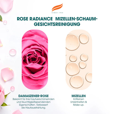 Himalaya Rose Radiance Mizellare Schaumende Gesichtsreinigung - 150ml