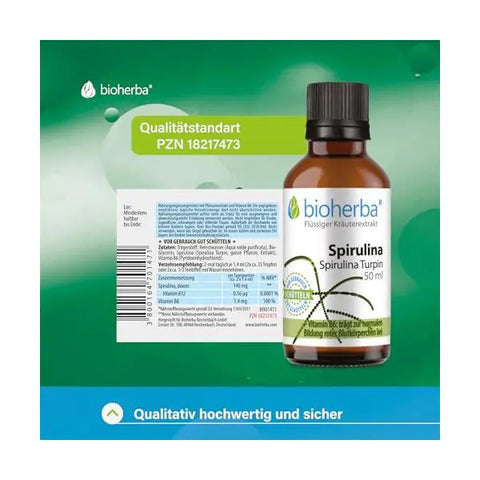 Spirulina Turpin Tropfen Tinktur 50 ml