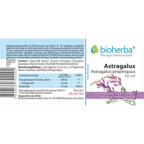Astragalus Astragalus propinquus Tropfen Tinktur 50 ml